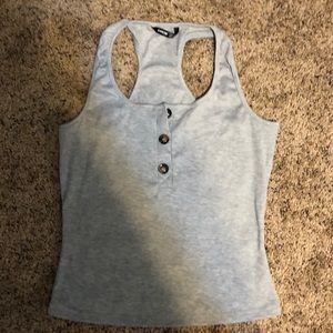 Grey half tank